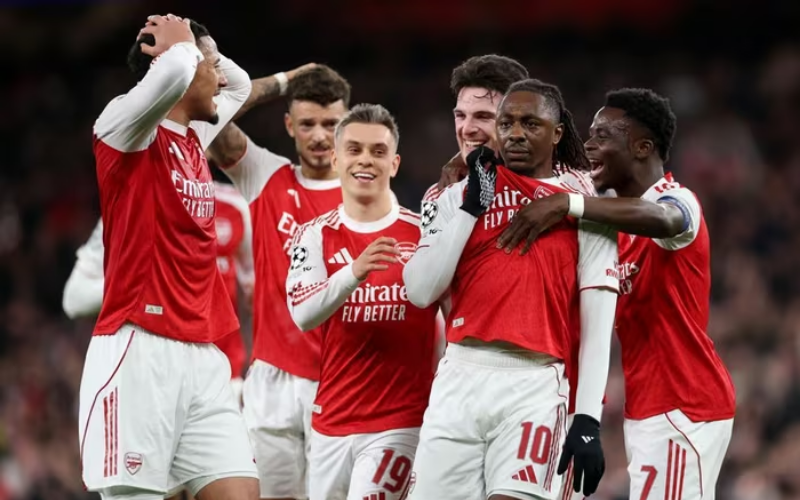 Arsenal vẫn thể hiện đúng hình ảnh của đội đầu bảng Premier League