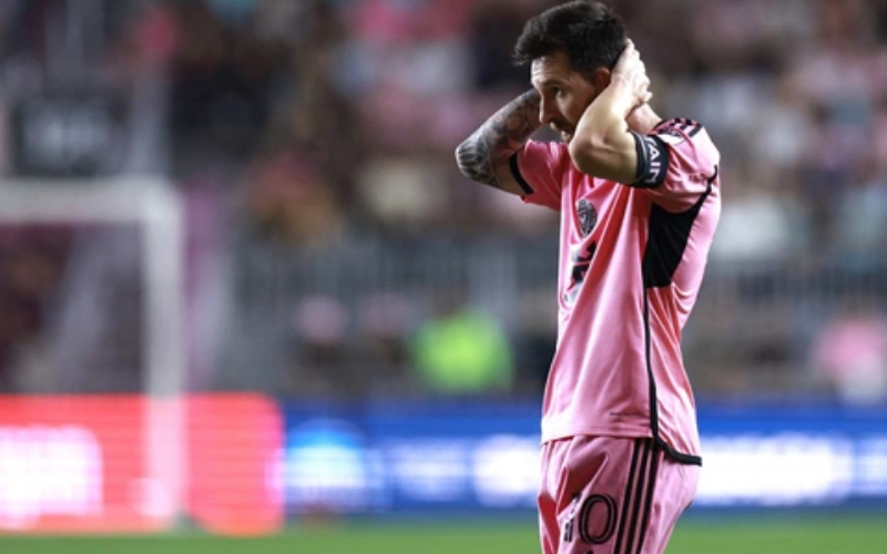 Inter Miami kiểm soát thế trận nhưng đánh mất trận đấu