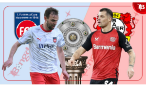 Heidenheim với Bayer Leverkusen