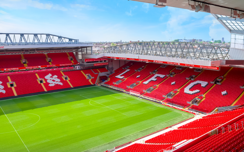 Anfield đã trở thành một trong những sân vận động huyền thoại nhất thế giới